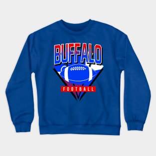 Buffalo Football Retro Gameday Crewneck Sweatshirt